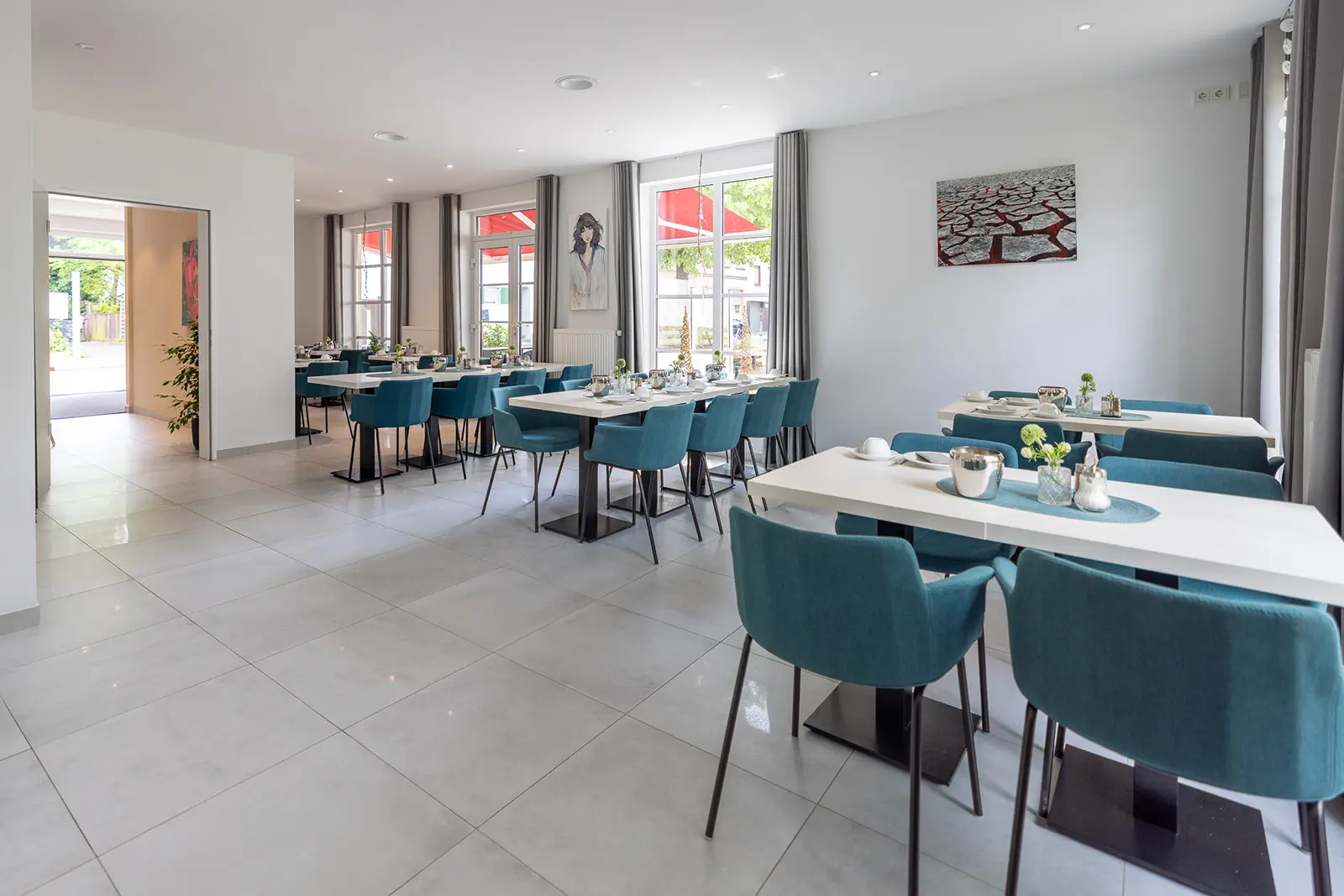 Frühstücksraum im Hotel zum weissen Turm